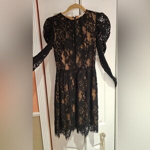 MICHAEL Michael Kors Black Long Sleeve Dress